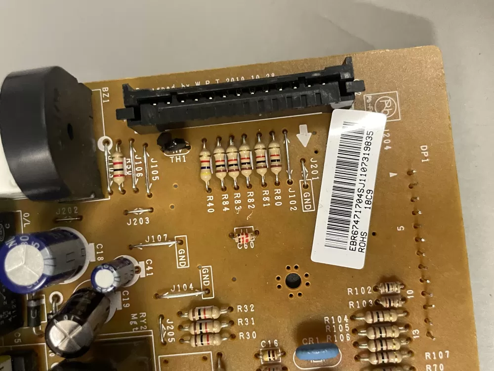 LG EBR67471704 Microwave Control Board AZ223449 | Wm2113