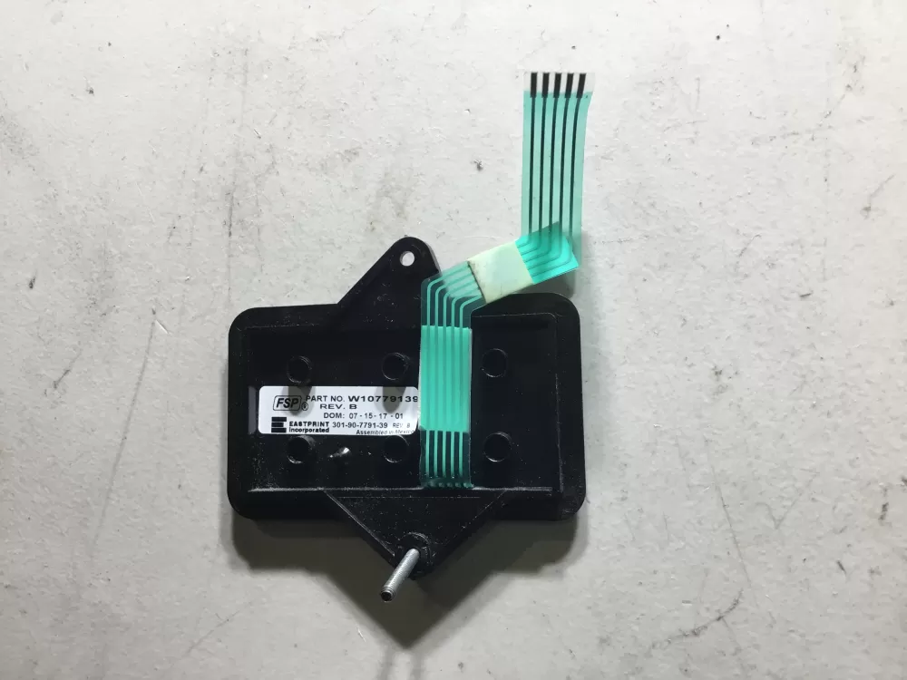 Whirlpool W10779139 W11126040 Washer Membrane Switch AZ45384 | NR439