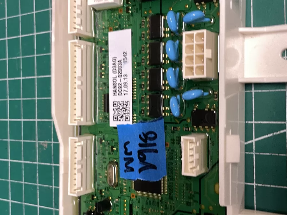 Samsung DC92 02003A Washer Control Board AZ207286 | Wmv918