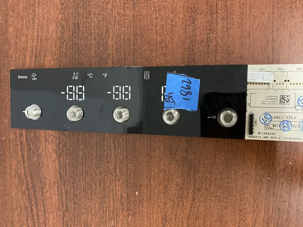 Whirlpool WRQA59CNKZ Refrigerator Display Board W11306617 AZ53826 | BK1862