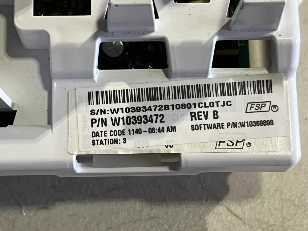 Kenmore W10296027 W10393472 PS3500776 Washer Control Board AZ48275 | JT118