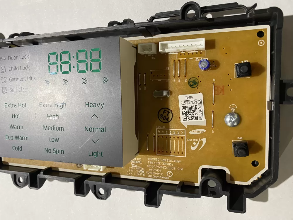 Samsung DC92-01646A DC94-04582A Washer UI Control Board AZ190629 | BKV873