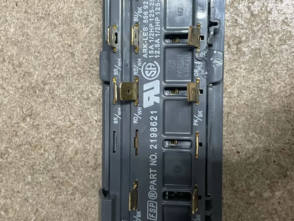 Whirlpool Maytag 2198621 Refrigerator Control Board Dispenser AZ23924 | KM1055