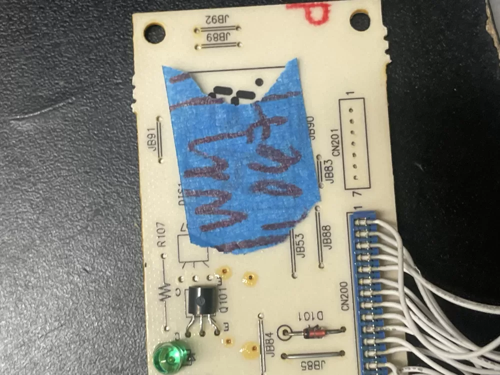 GE 165D7803P001 Dishwasher Control Board AZ19353 | WM1067