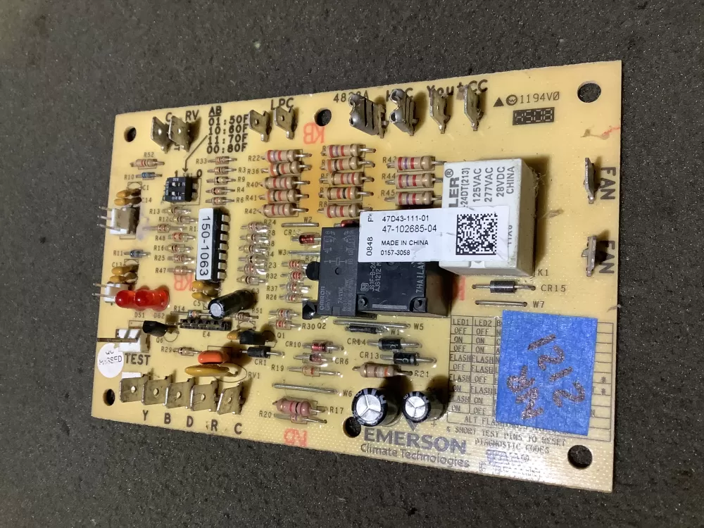 Control 47-102685-05 47-102685-04 47-102685-86 47D43-111-01  AZ112371 | NR2121