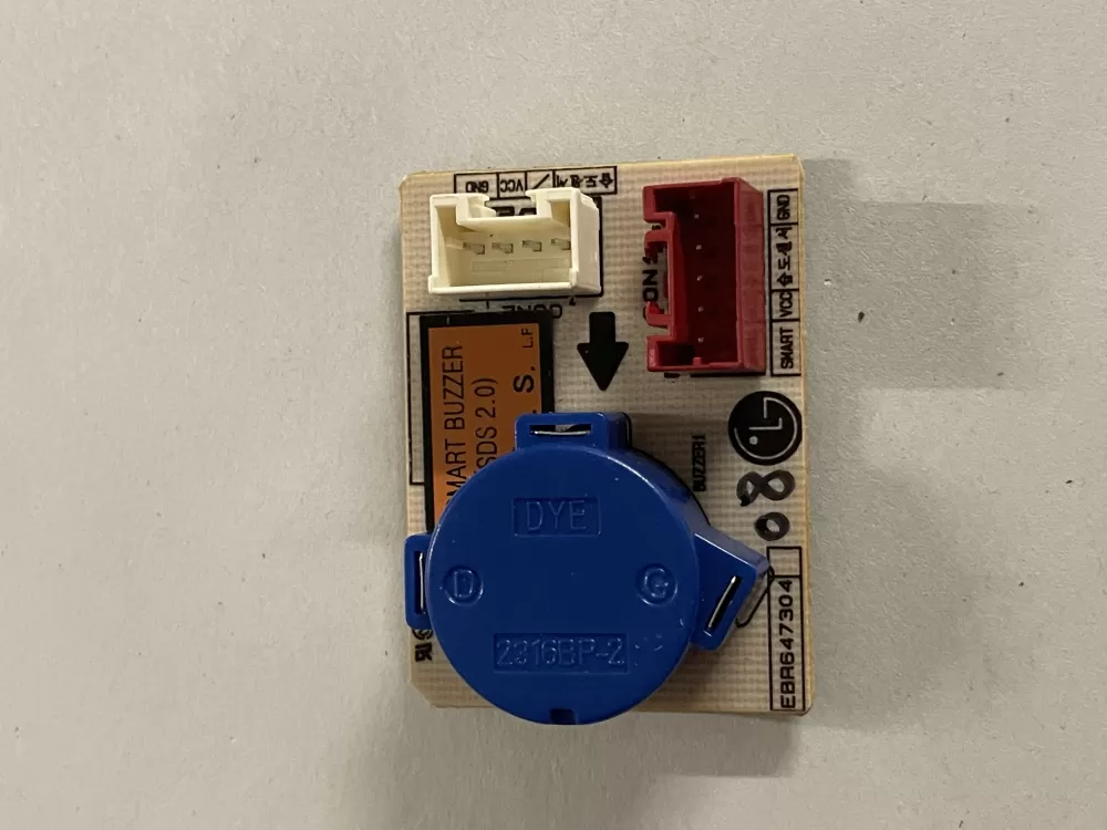 LG EBR64730423 EBR64730408 Refrigerator Control Board Buzzer