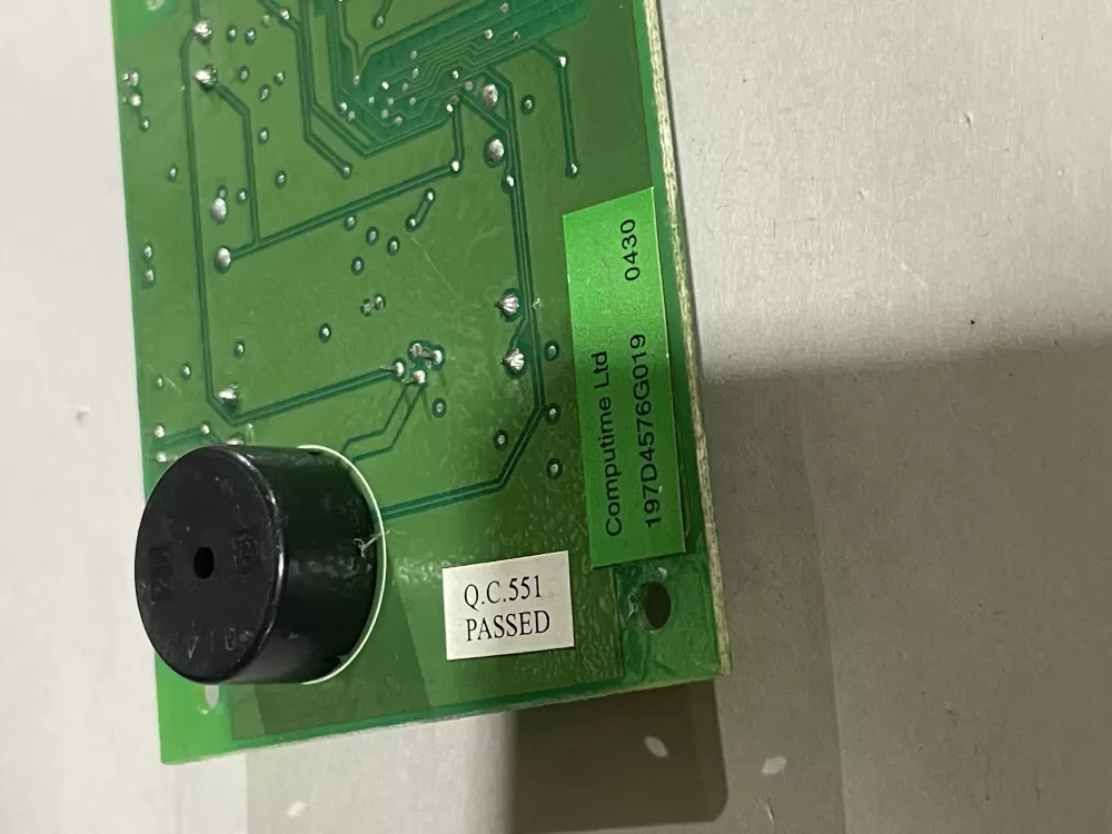 GE 197D4576G019 Refrigerator Control Board AZ188681 | Wm1538