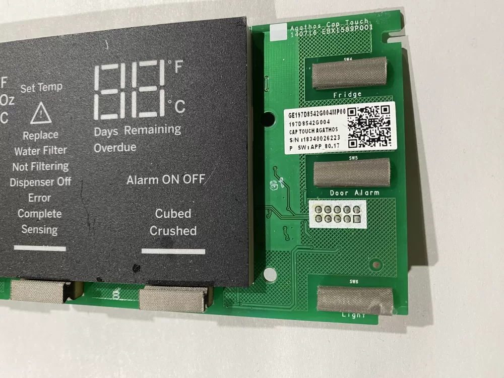 GE 197D8542G004 Refrigerator Control Board Dispenser AZ185911 | BK2725