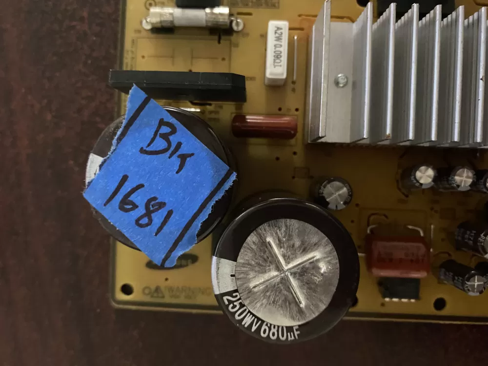 Samsung DA92-00763B Refrigerator Control Board Inverter AZ32761 | BK1681