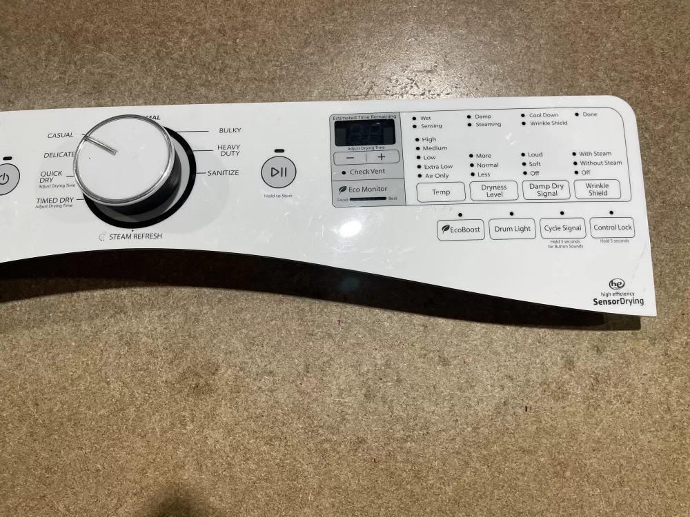 Whirlpool W10639906 W10861218 PS11731579 Dryer Control Board Panel