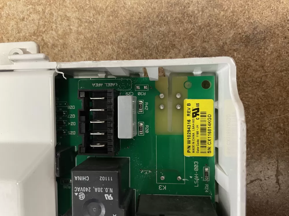 Whirlpool Kenmore Maytag W10294316 Dryer Control Board AZ9330 | KM1515
