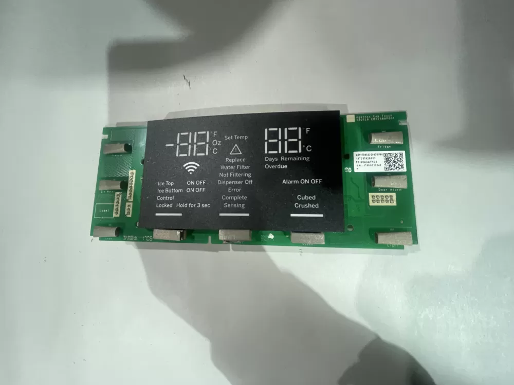 GE 197D8542G003  WR55X41025  Refrigerator Control Board