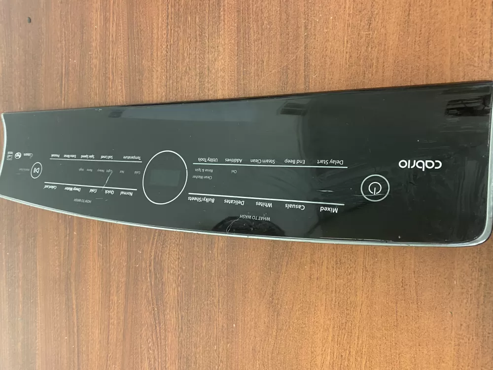 Whirlpool W10507937 Washer Control Panel