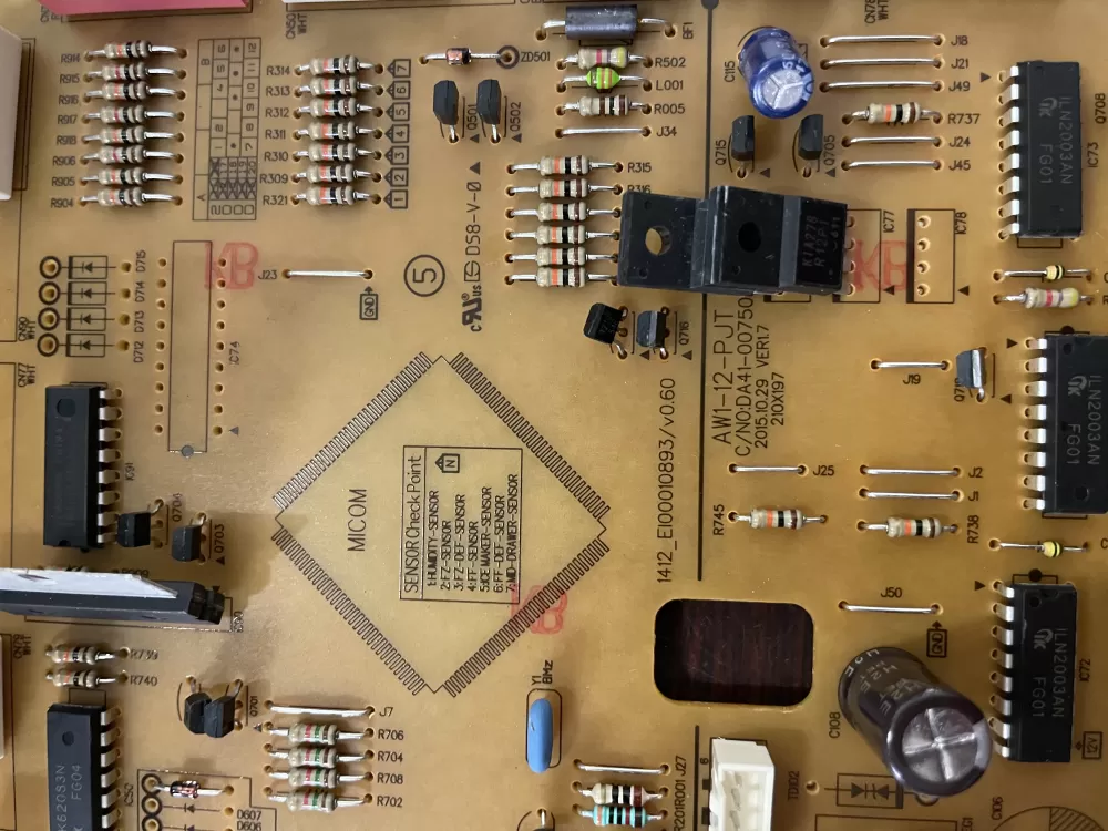 Samsung DA92 00384J DA9200384J Refrigerator Control Board AZ57320 | KM2053