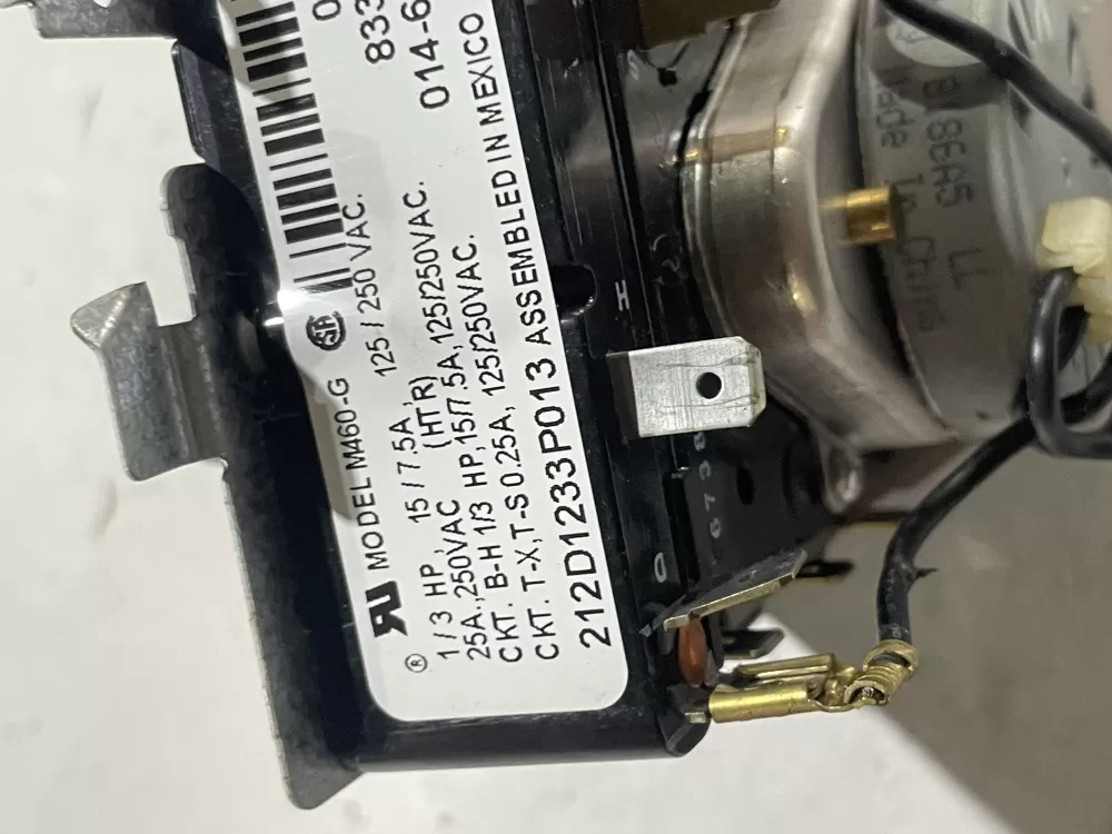 GE 212D1233P013 WE4M365 Dryer Timer AZ177190 | Wm2641