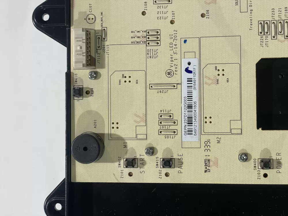 GE 237D1395G011 237D1122G001 237D1060G011 Washer Control Board AZ187132 | KMV12