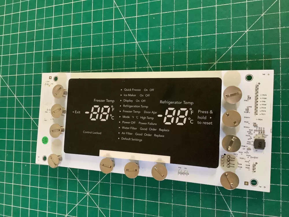 Frigidaire  Electrolux A05860726/A  Refrigerator Control Board Display