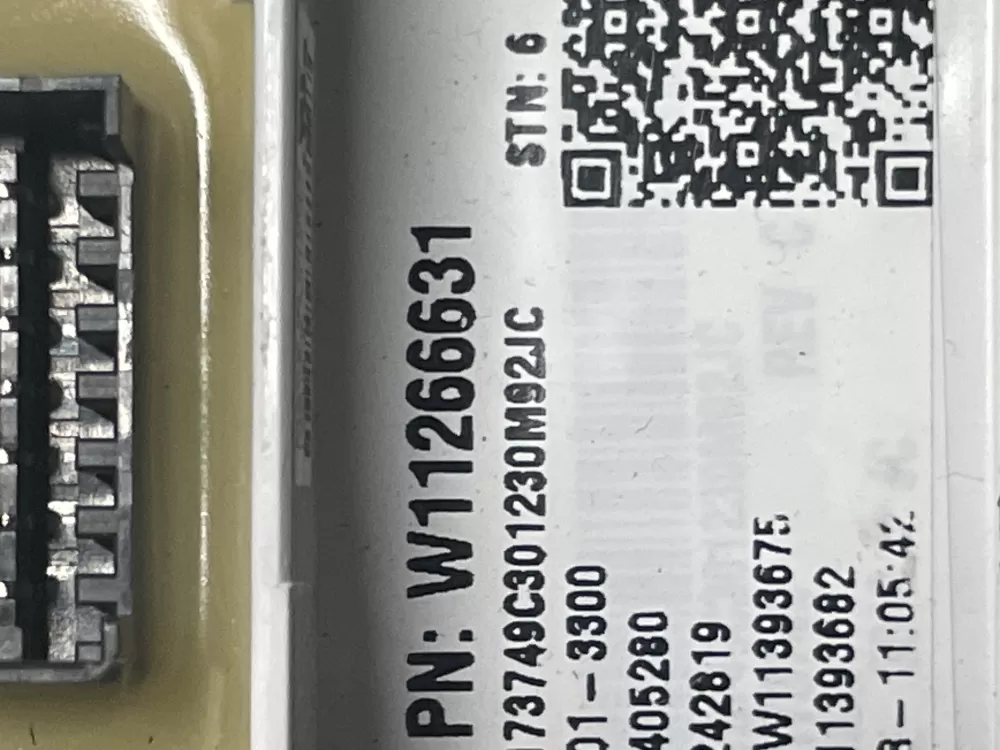 Whirlpool W11173230 W11209420 W11266631 Washer Control Board AZ23886 | WM1171