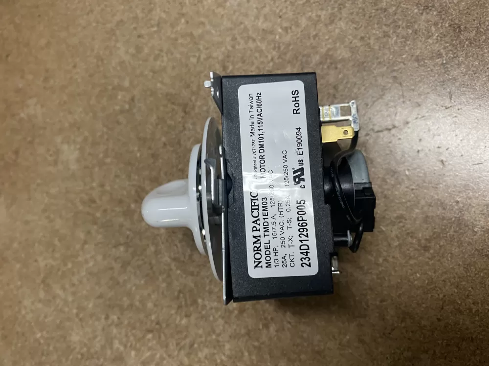 Hotpoint  General Electric AP5780508 WE4M364 WE4M533 PS8690648 234D1296P005 Dryer Timer