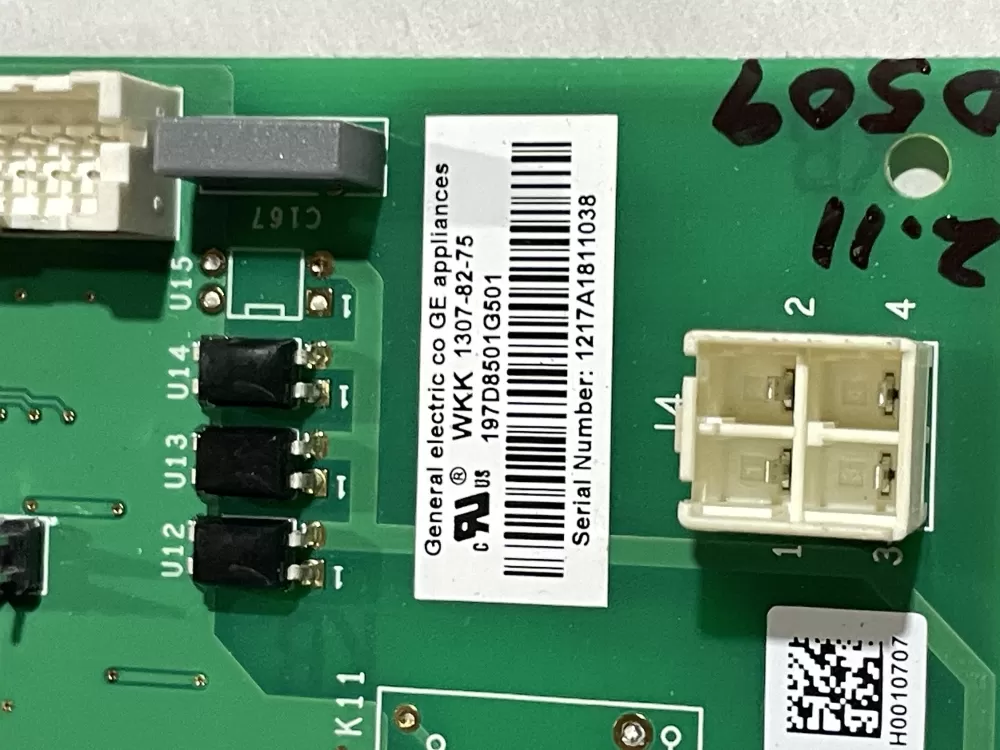 GE 197D8501G501 EBX1425P001 Refrigerator Control Board AZ171911 | Wm539