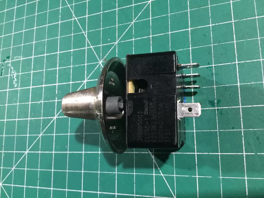 Frigidaire  Kenmore  Electrolux AP6284789 316095500 316095502 316095503 5304508926 PS12176130 Range Burner Switch