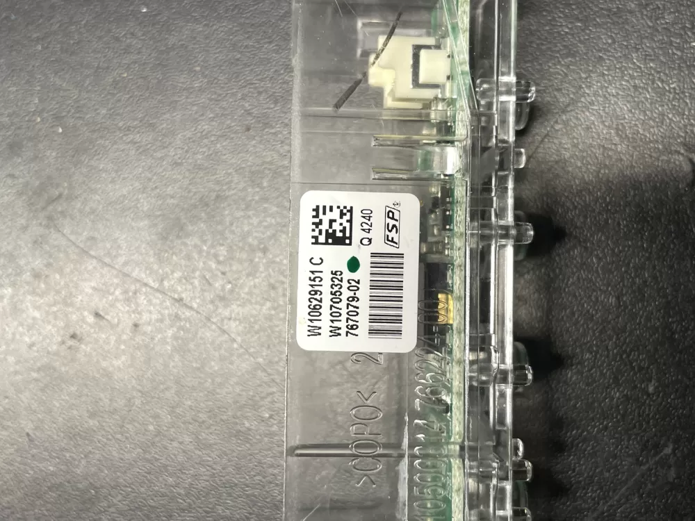 Whirlpool W10629151 Dishwasher Control Board