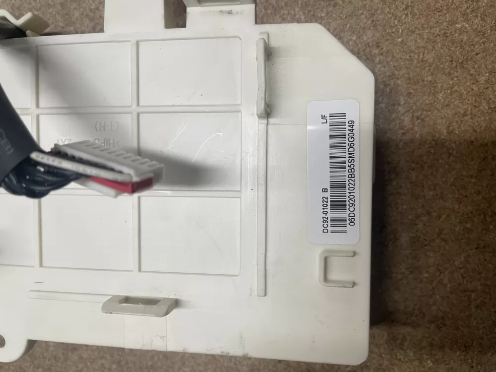 Samsung DC92 01022B Washer Control Board AZ17706 | KMV232
