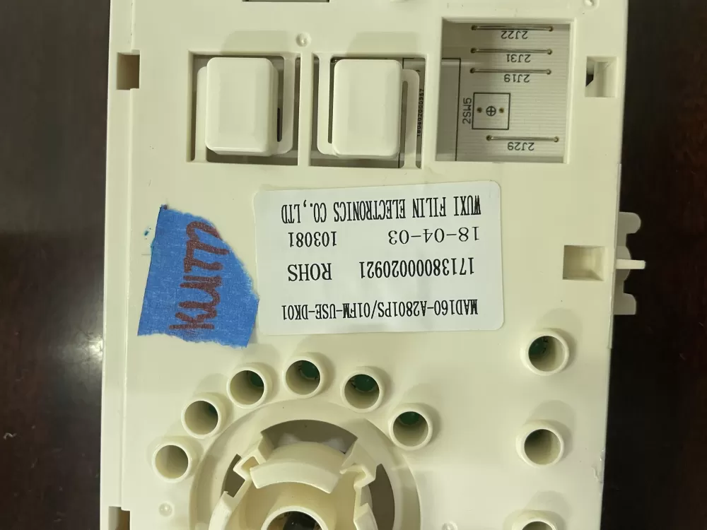 Frigidaire 17138000020921 Washer Control Board AZ45495 | KM1772