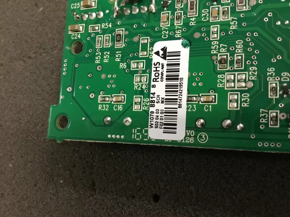Whirlpool W1078819 Refrigerator Control Board AZ84739 | NR145