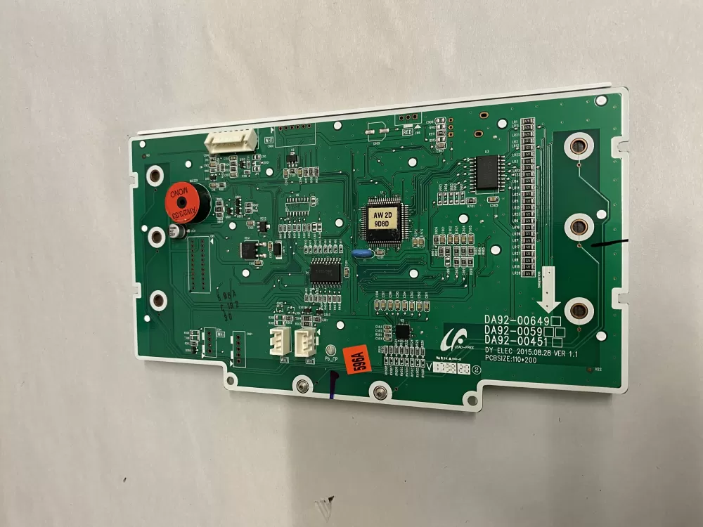 Samsung DA92 00649A Refrigerator Control Board Dispenser AZ210992 | BK1355