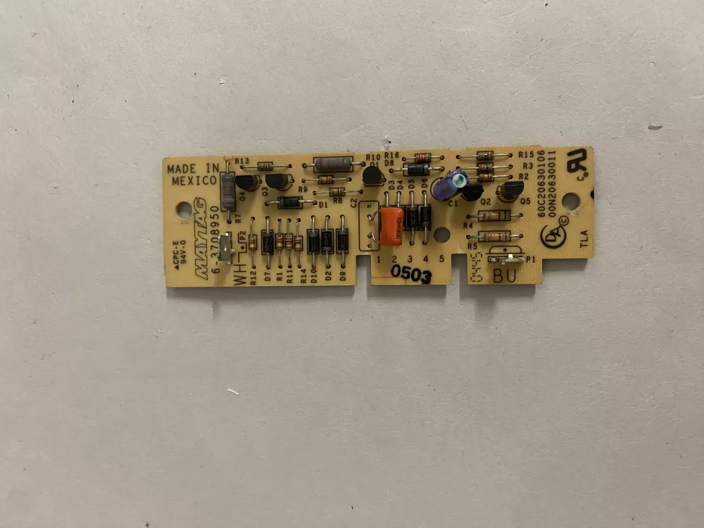 Maytag  Crosley WP33001212  AP6007922  33001212  00N20630011  3-8110  308110  3708950  516163  6-3708950  PS11741047  Y308110 Dryer Control Board