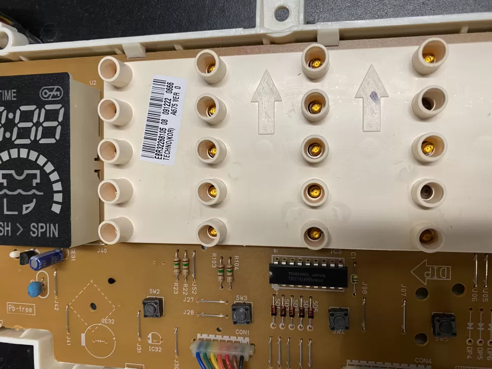LG Kenmore EAX32221201 EBR32268105 Washer Control Board AZ17686 | BKV237