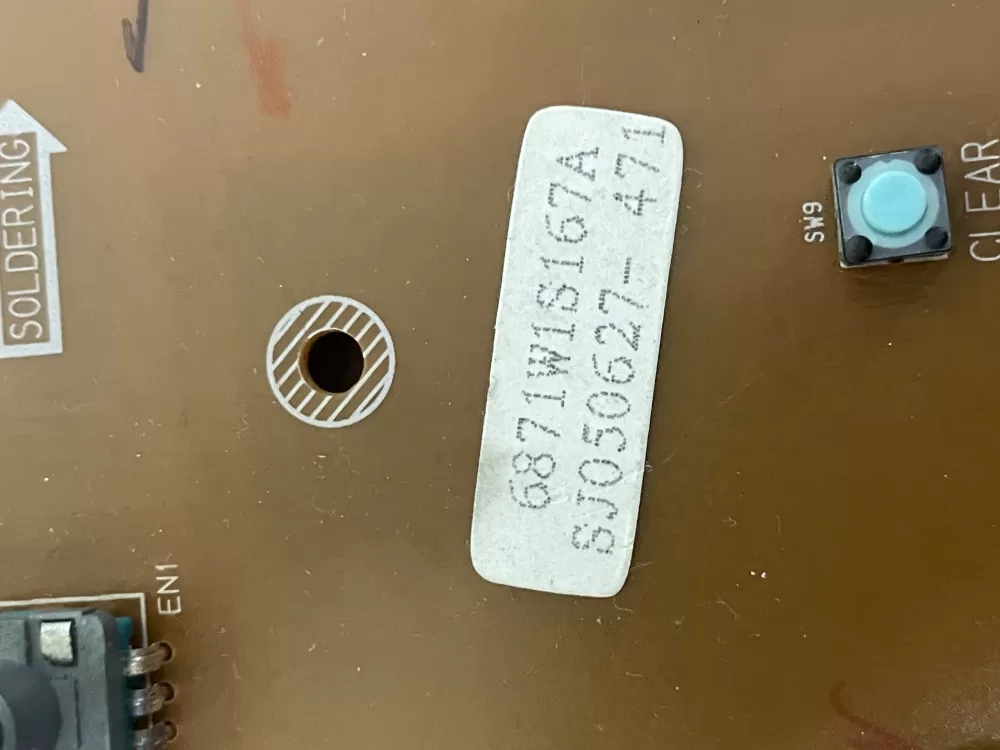 LG Microwave Control board 6871W1S167A AZ30399 | WM330