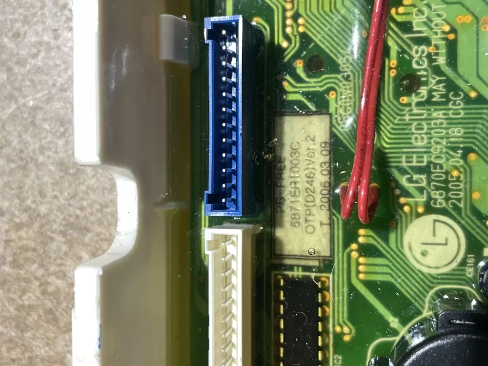 LG Kenmore 6870EC9203A 6871ER1003C Washer Control Board AZ67804 | Wmv596