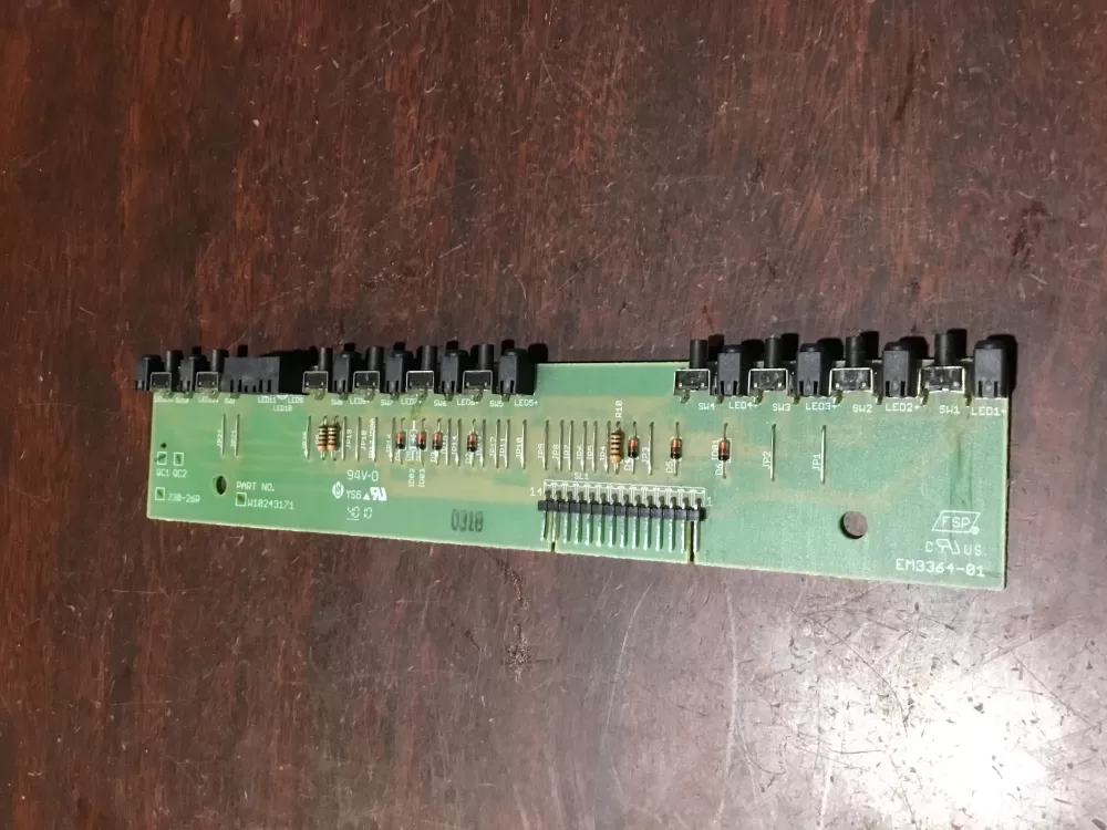 Whirlpool W10890671 W10243171 Dishwasher Control Board AZ65891 | NR2115