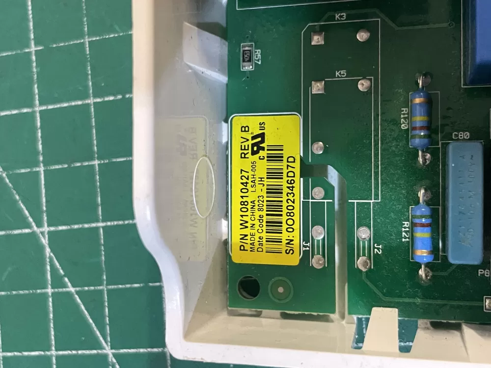 Whirlpool W10810427 Dryer Control Board AZ200784 | Wm2802