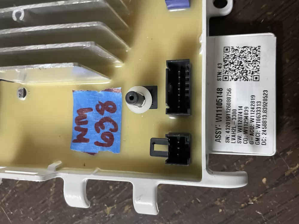 Whirlpool W11105148 Washer Main Control Board AZ46945 | Wm638