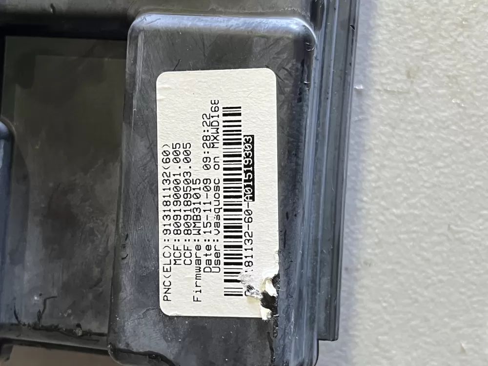 Kenmore Washer Control Board A01519301 913181132-60-a01519303 AZ48128 | JT519