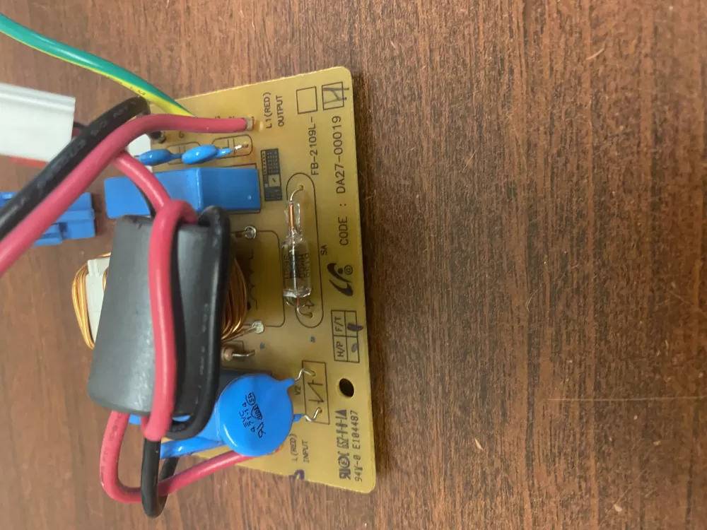 Kenmore DA27 00019H Refrigerator Control Board Noise Filter AZ46812 | BK1512