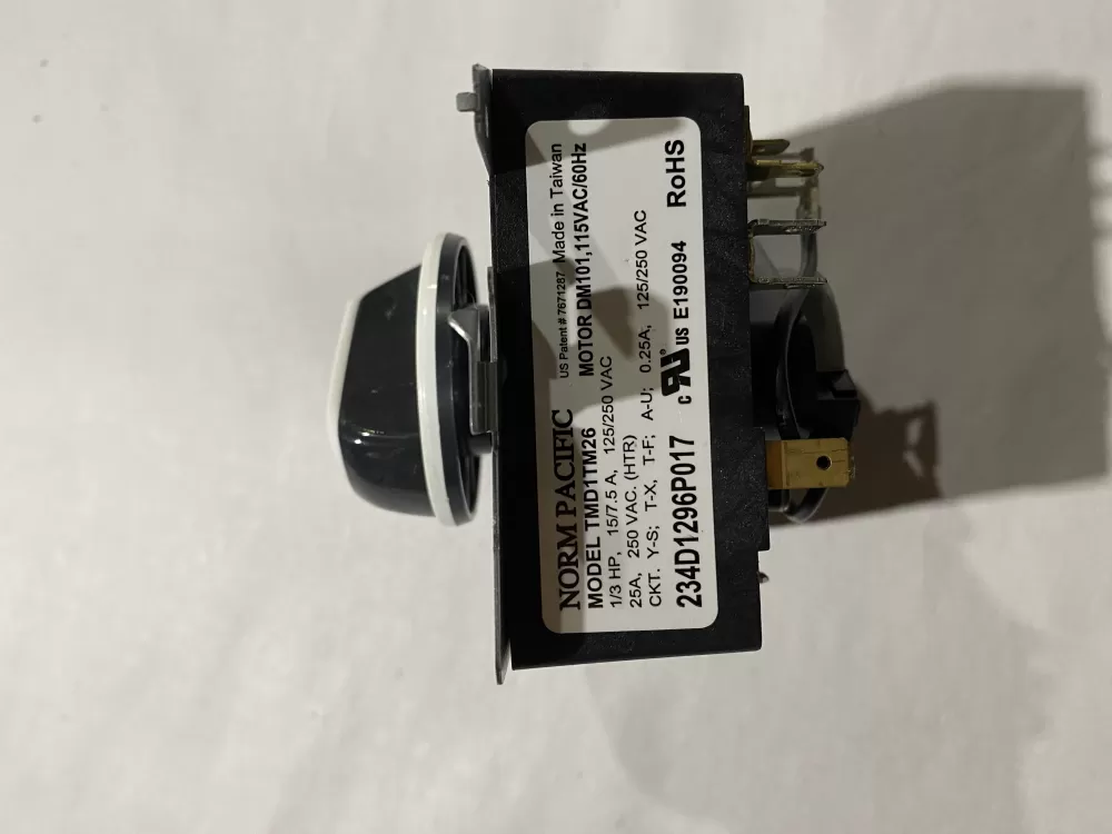 Kenmore  General Electric WE4M521 WE04X22654 PS11721520 234D1296P017 Dryer Timer