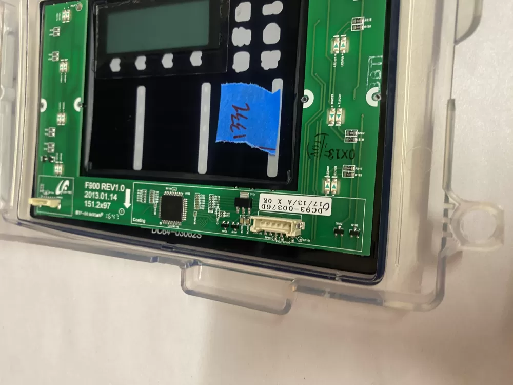 Samsung DC92-01607J DC94-06643A Dryer UI Control Board AZ210581 | BK1332