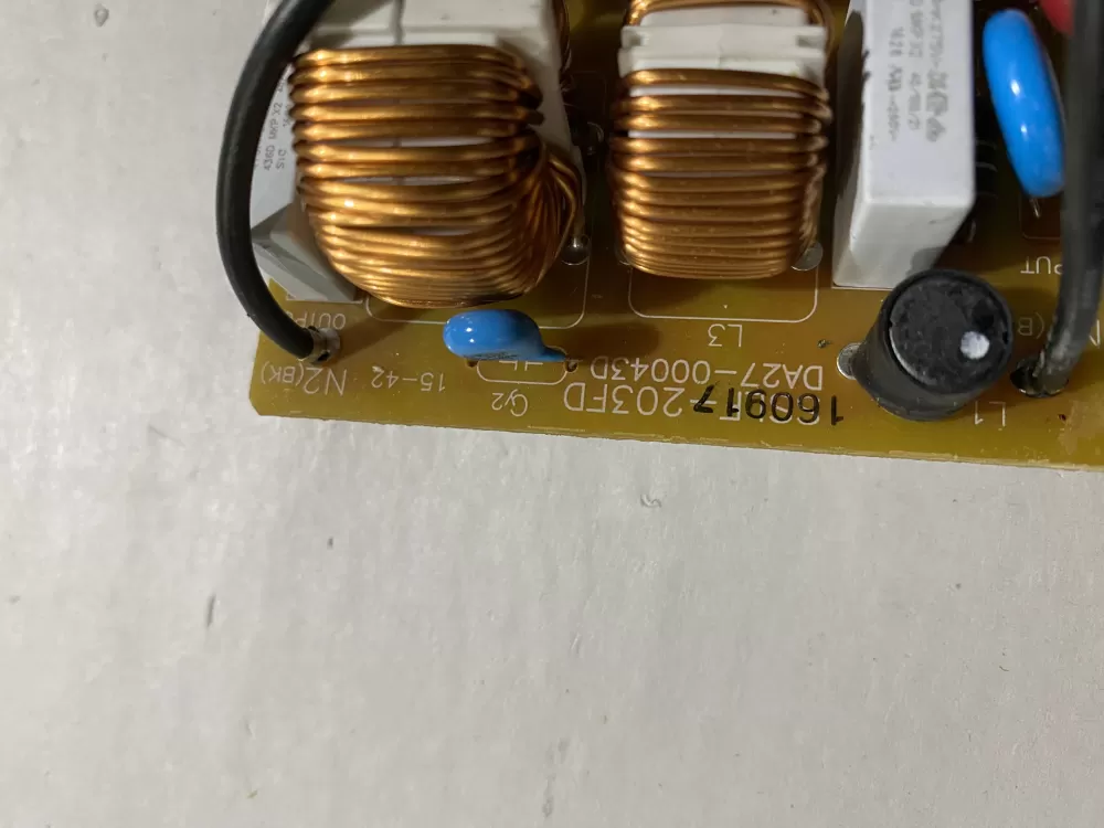 Samsung 00043D 00022B Refrigerator Control Board Noise Filter AZ199850 | BK2789