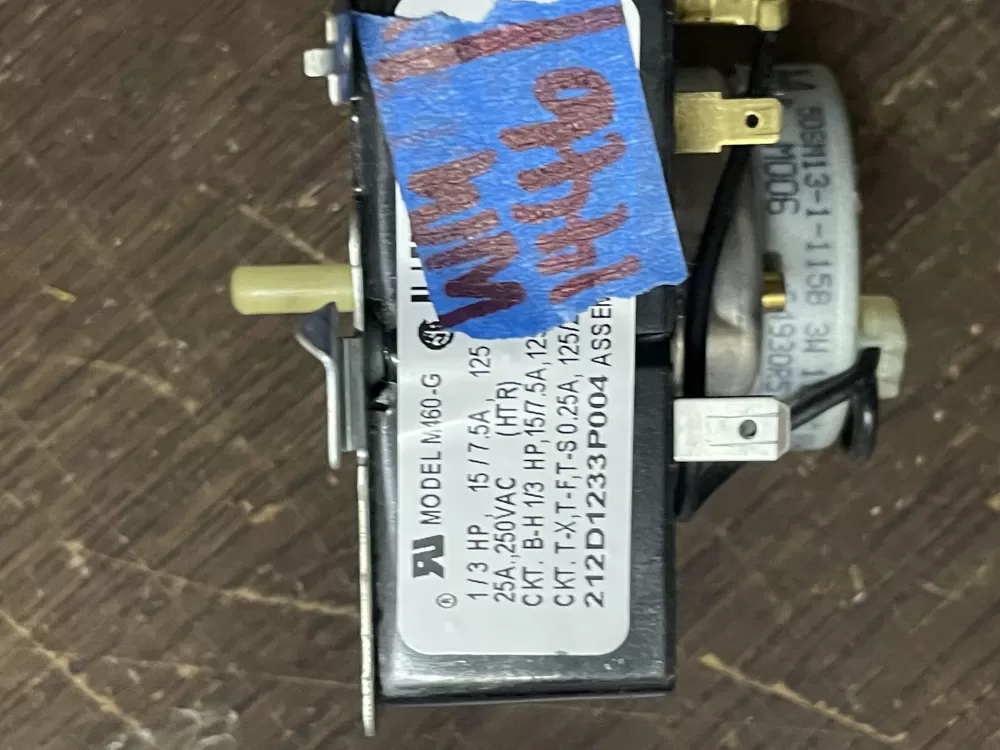GE Hotpoint 212D1233P004 Dryer Timer AZ43634 | Wm1446
