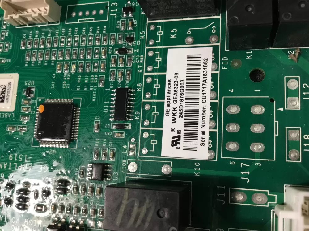 GE 245D1876G001 245D1876G002 Refrigerator Control Board AZ98206 | NR36