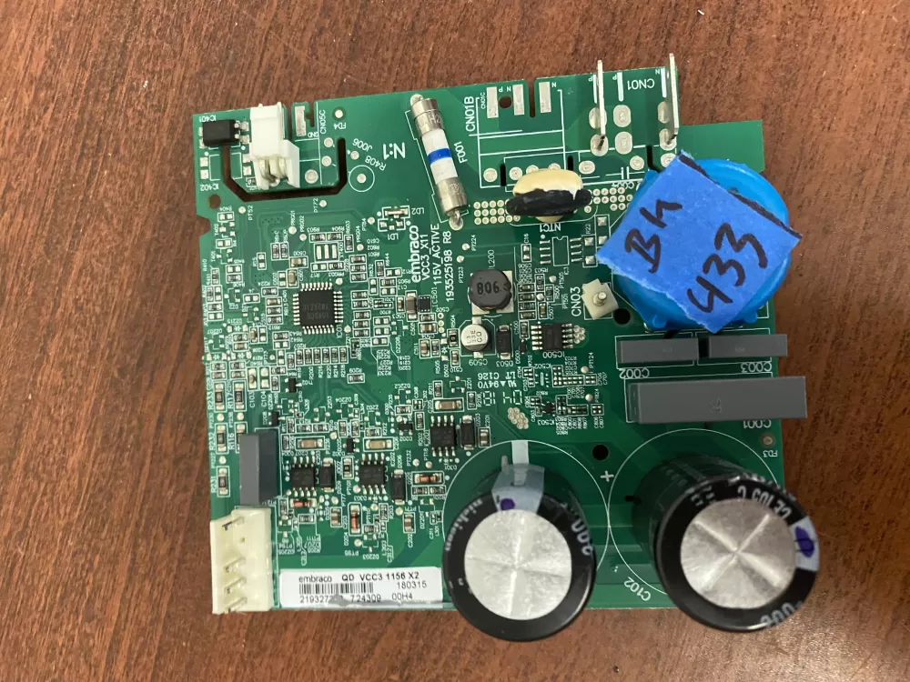 KitchenAid VCC3 1156 X2 Vcc3 Refrigerator Control Board AZ35667 | BK433