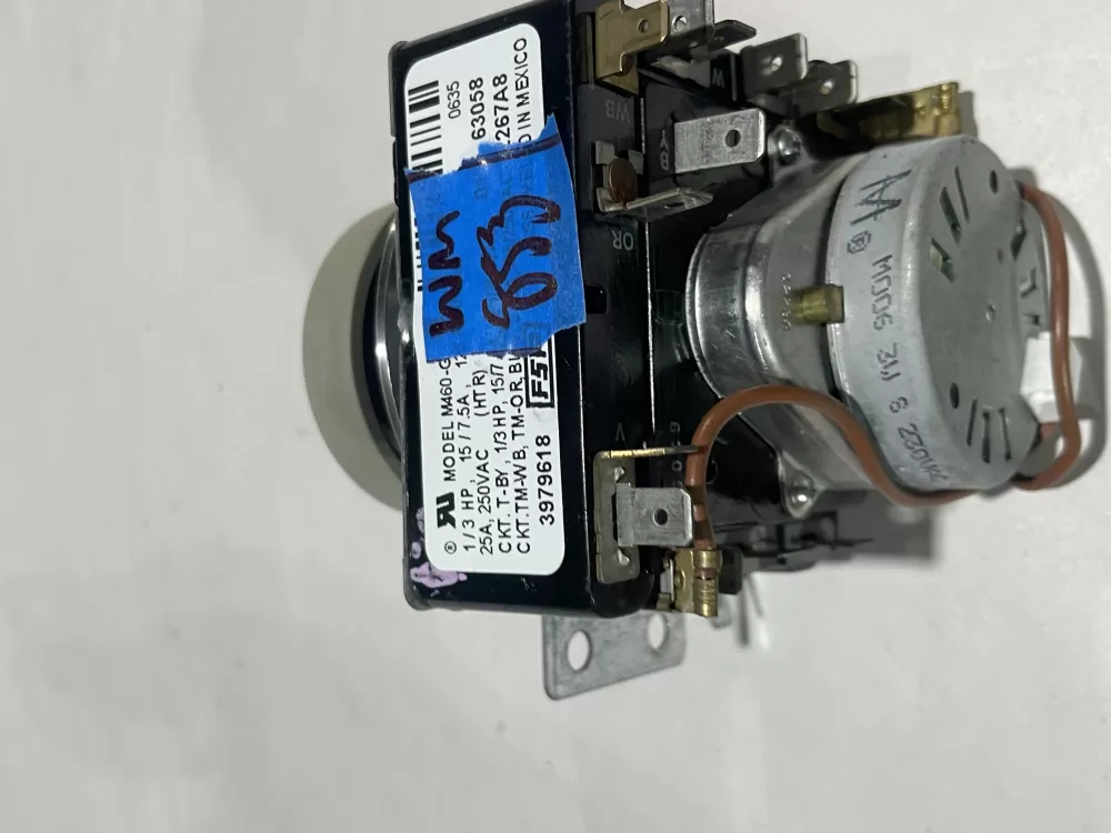 Whirlpool Amana Admiral AP6009056 3979618 3979618R Dryer Timer AZ152024 | Wm853