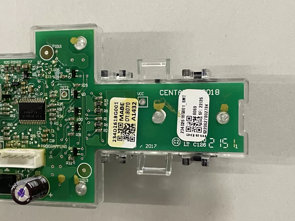 GE 234D2618G001 WE04X27284 Dryer Control Board AZ142903 | KM2395