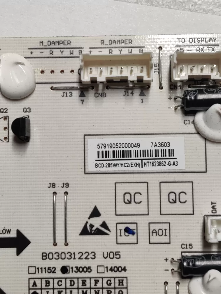 Hisense Fagor B03031223 1890561 Refrigerator Control Board AZ395 | SK452