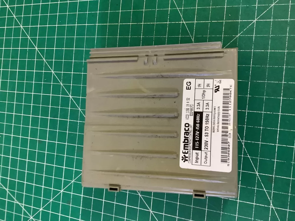 Kenmore  Whirlpool  Maytag  Jenn-Air WPW10154805  AP6015864  W10154805  519306007  4441189  PS11749145 Refrigerator Inverter Control Board