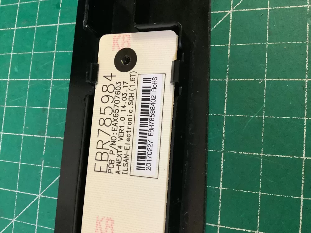 LG REFRIGERATOR CONTROL/DISPLAY BOARD PART # EBR78598402 AZ189448 | NR2527